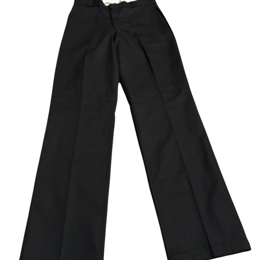 Dickies Mens Black Flat Front Chino Pants Size 8l